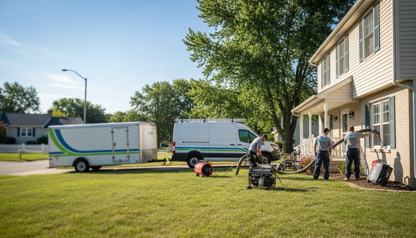 Flooded Basement Restoration And Cleanup With Repair in Sugar Grove, OH near me